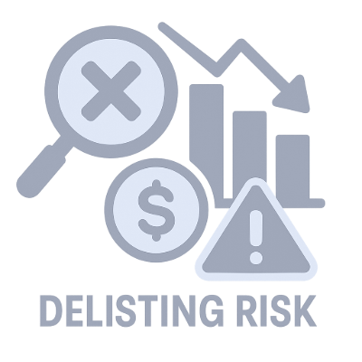 Delisting Risk placeholder